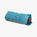 Basket bag you can easily roll up and stowed in your luggage for vacation travels. 
