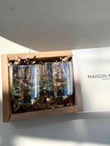 Amber Shot Glass