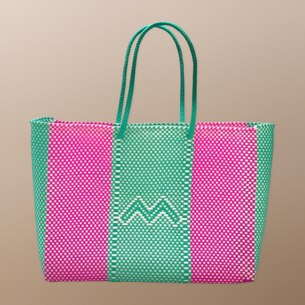 Neon Basket Tote